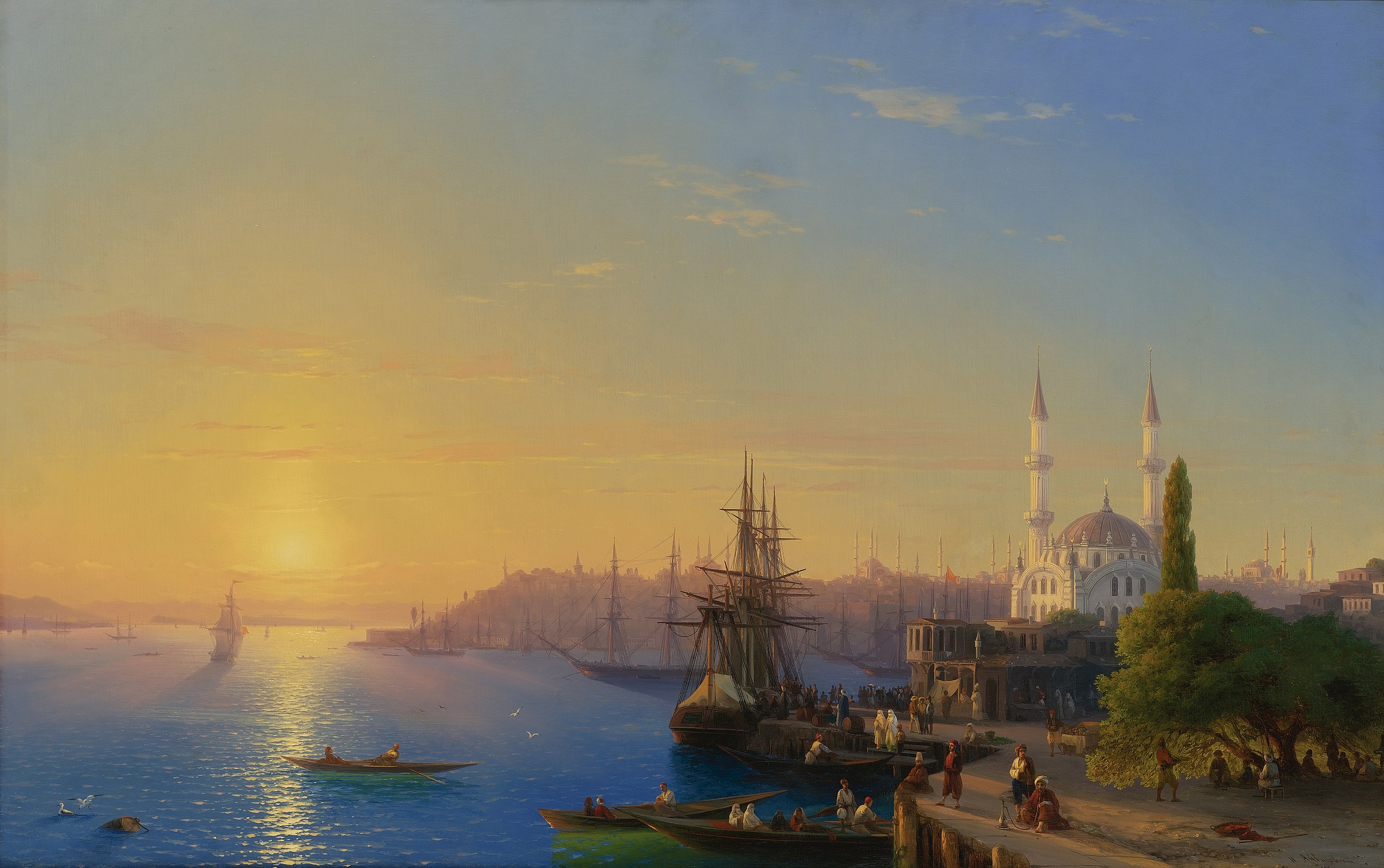 2560px Aivazovsky View of Constantinople and the Bosphorus